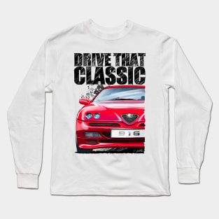 Drive that Classic Alfa 916 GTV Coupé and Spider Long Sleeve T-Shirt